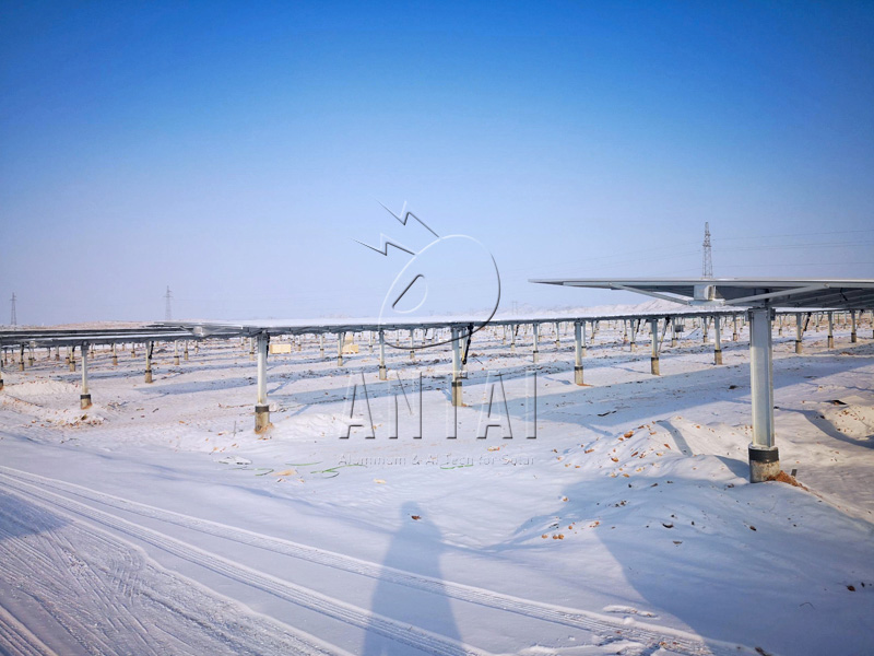  Antaisolar proporcionado 32MW Tracker solar para PV Planta en Ningxia, China