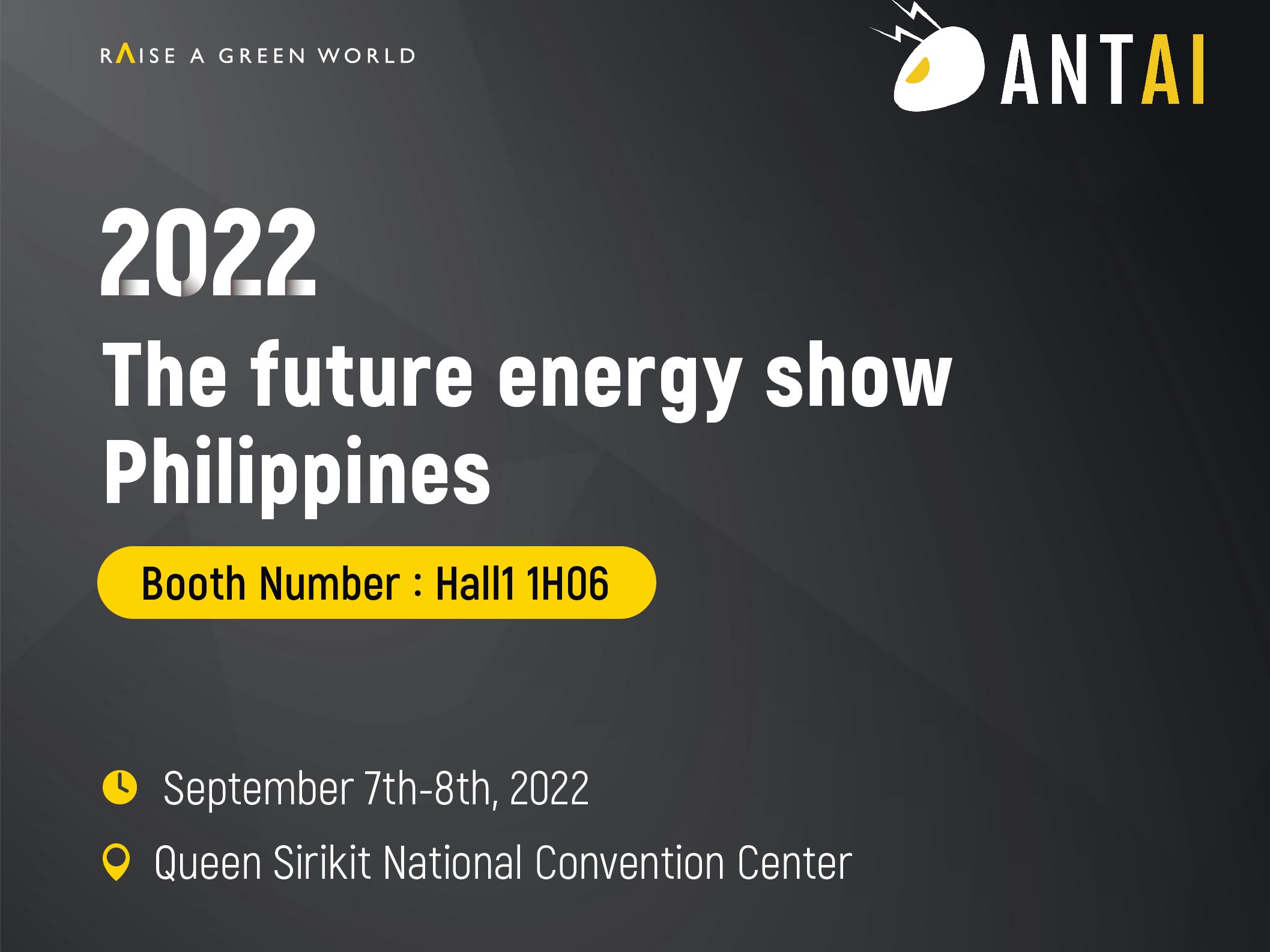 Antaisolar espera sinceramente su presencia en The Future Energy Show Filipinas 2022
