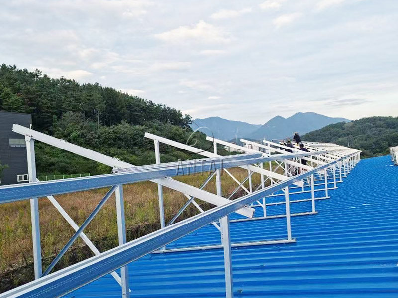 Los proyectos solares utilizaron el sistema de montaje Antaisolar en Corea del Sur